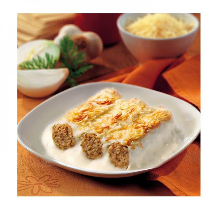 Canelons de carn amb Beixamel 