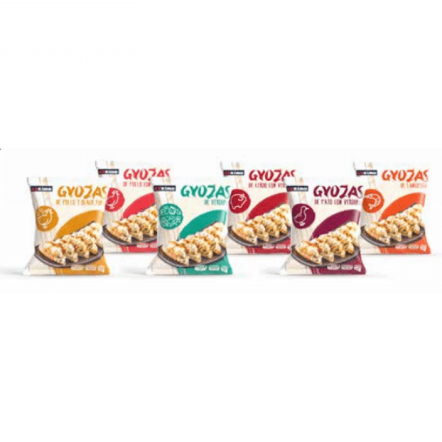 Gyoza porc i verdures